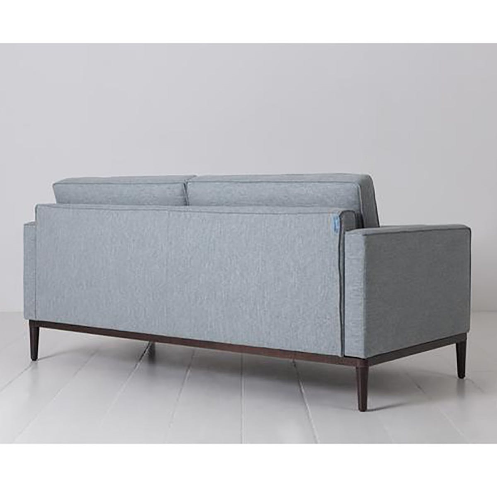 Model 02 2 Seater Linen Sofa, Seaglass-3