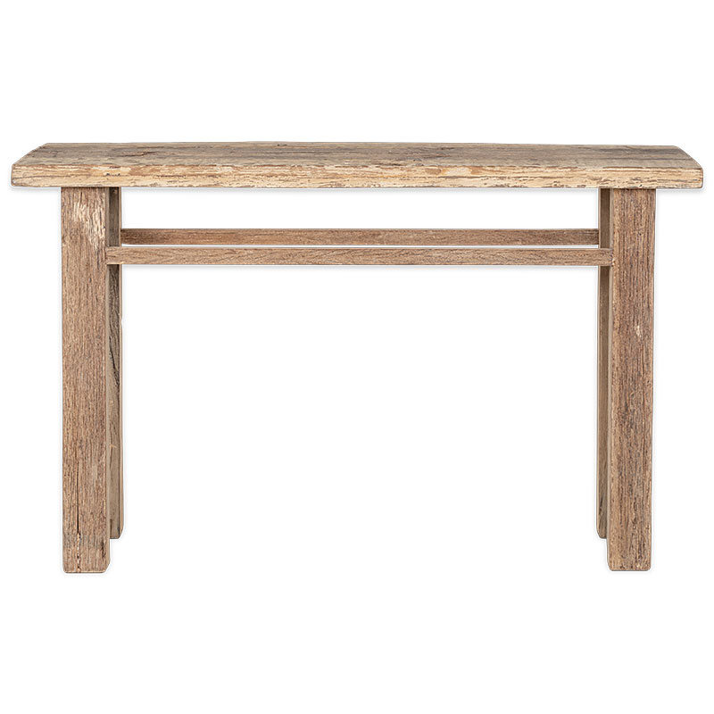 Ibo Reclaimed Wood Console Table, Natural-3