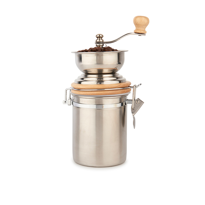 Manual  Coffee Grinder, Stainless Steel-0