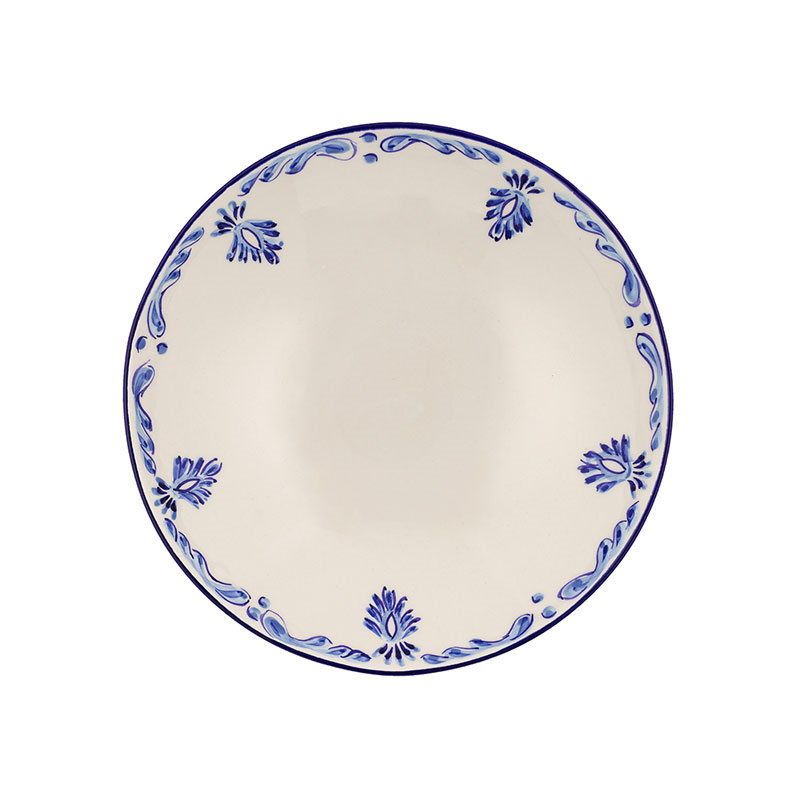 Eleanor Serving Bowl, Medium, Blue-2