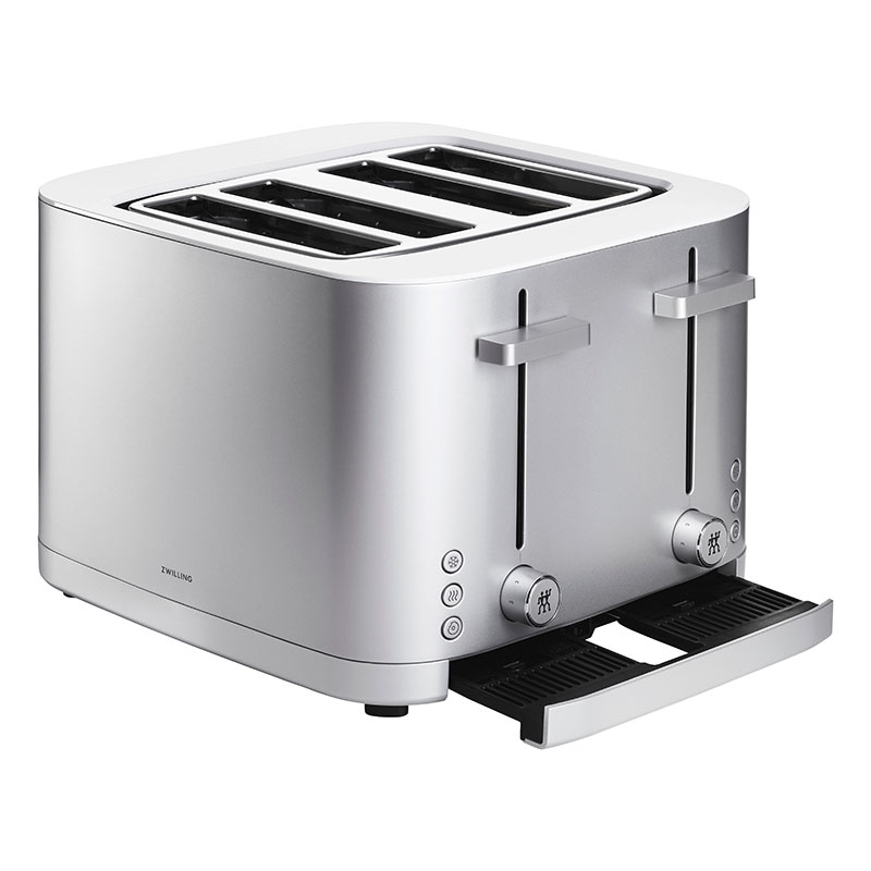 Enfinigy 4 Short Slot Toaster, Silver-3