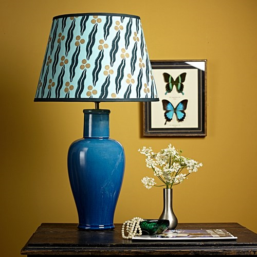 Lolita Medium table lamp - base only, H44 x W18cm, Turquoise-0