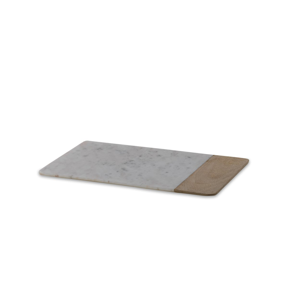 Bwari Marble Board, L35.5 x W22cm, White-2