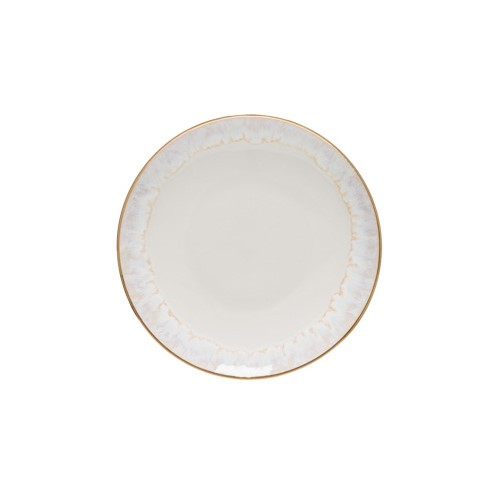 Taormina Set of 6 bread plates, 17cm, white/gold-0