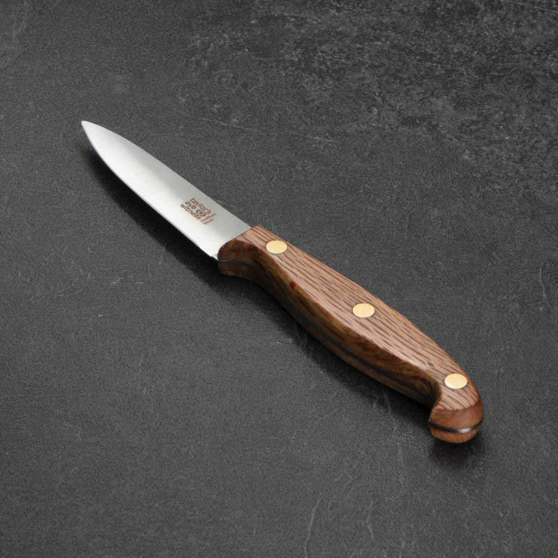 Heritage Oak Vegetable Knife, 8cm-0