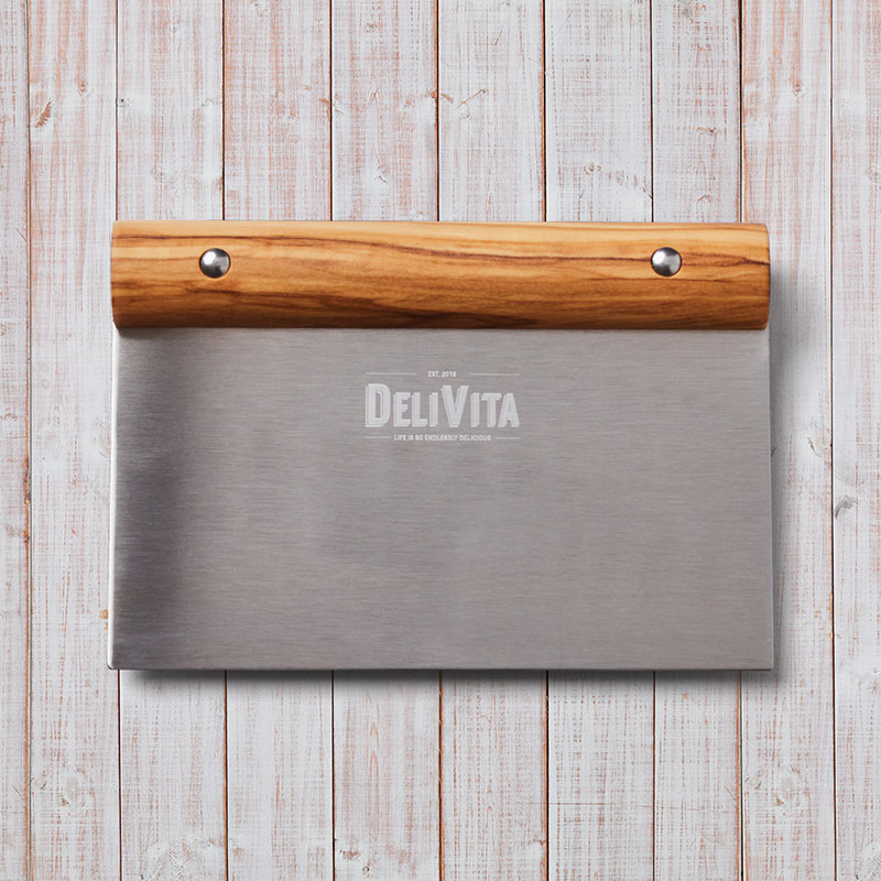 Dough Scraper, Stainless Steel-1