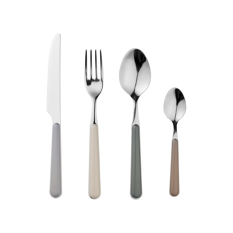 Marstal 8 piece Cutlery set, Grey-0