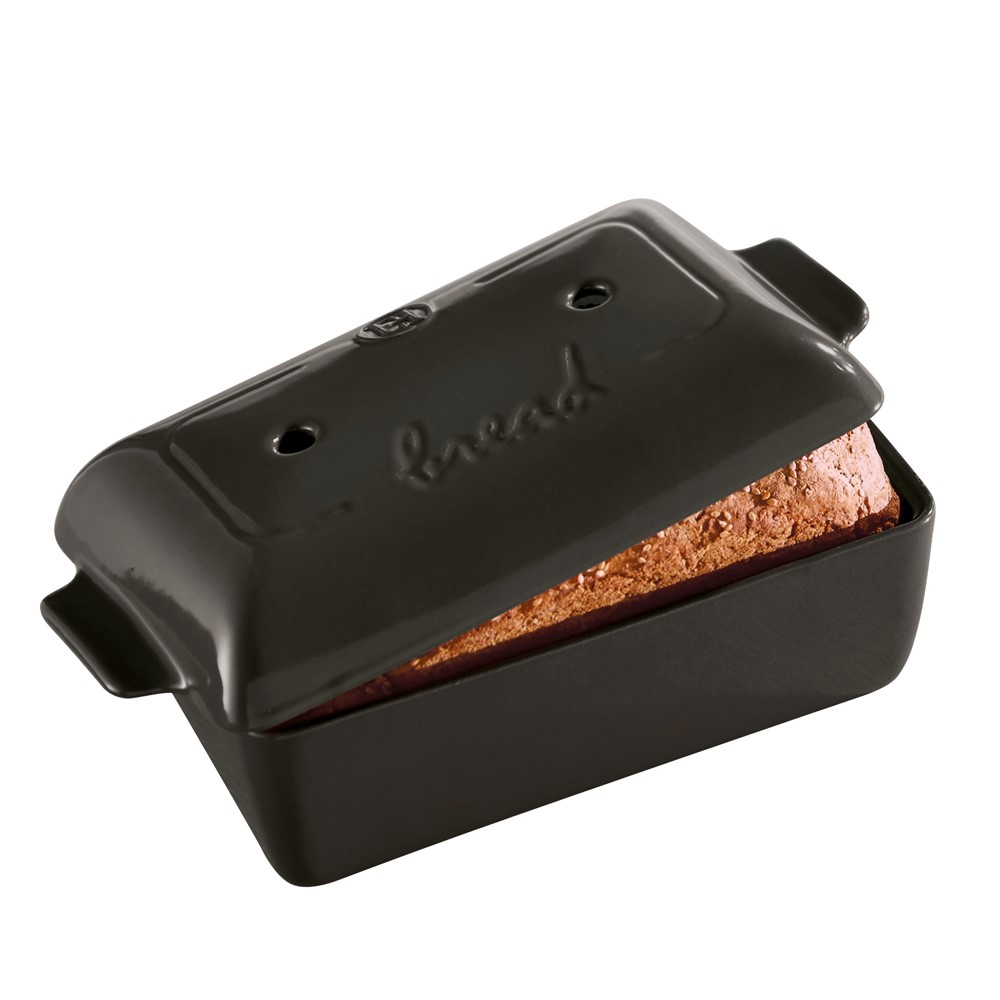 Bread loaf baker, 24 x 15 x 13cm - 2.2 Litre, Charcoal-0