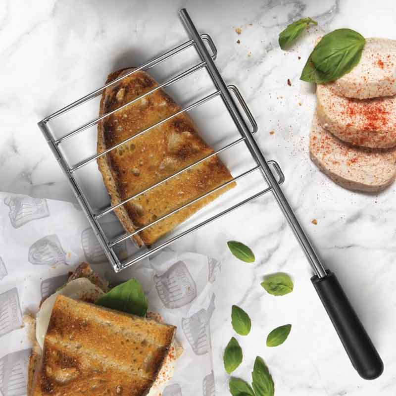 Classic Sandwich Cage, Silver-0