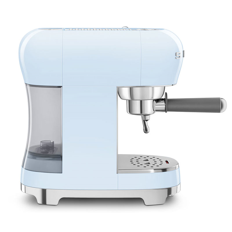 50's Style Espresso Coffee Machine, Pastel Blue-5