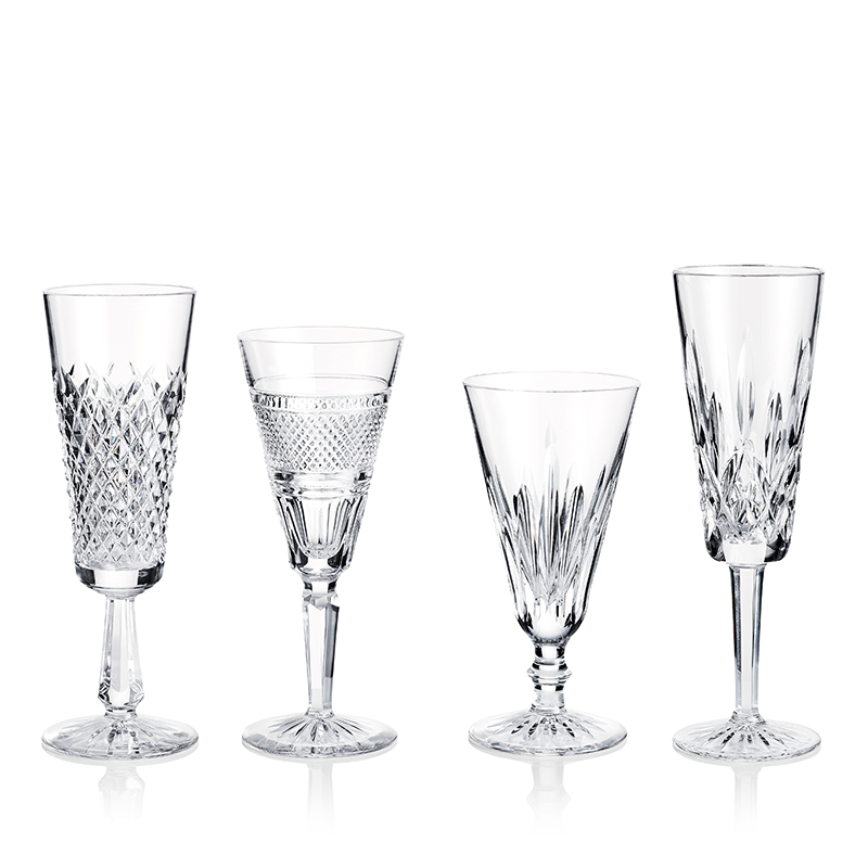 Heritage Mastercraft Set of 4 Champagne Flutes, 175ml, Clear-0