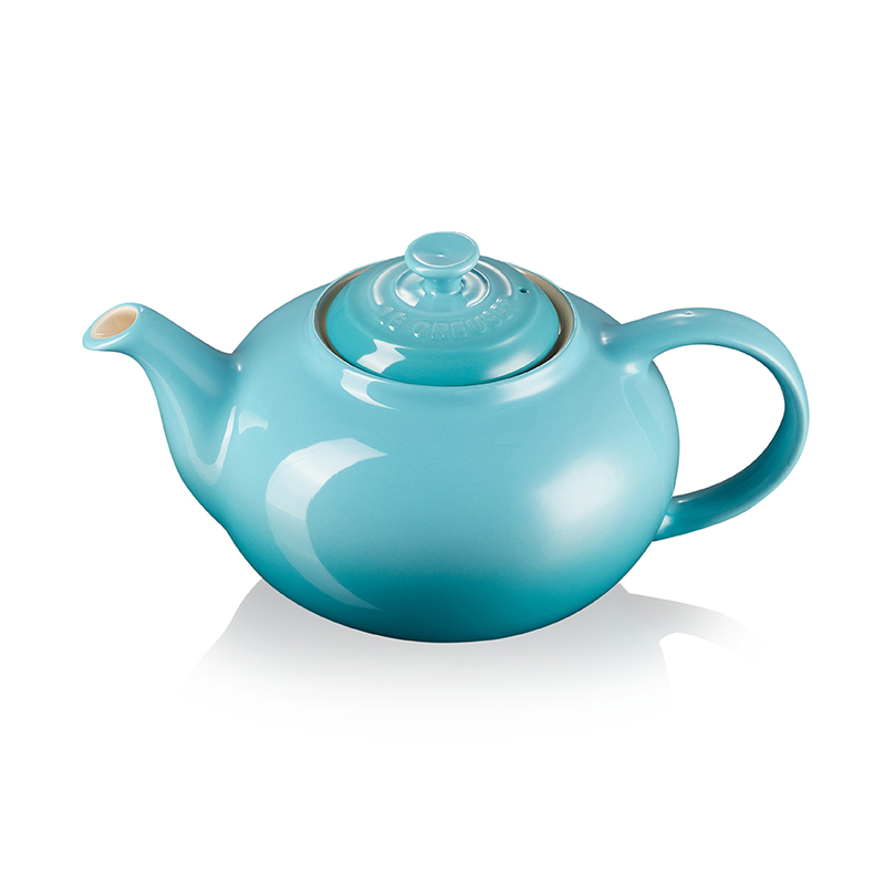 Stoneware Classic teapot, 1.3 litre, Teal-1