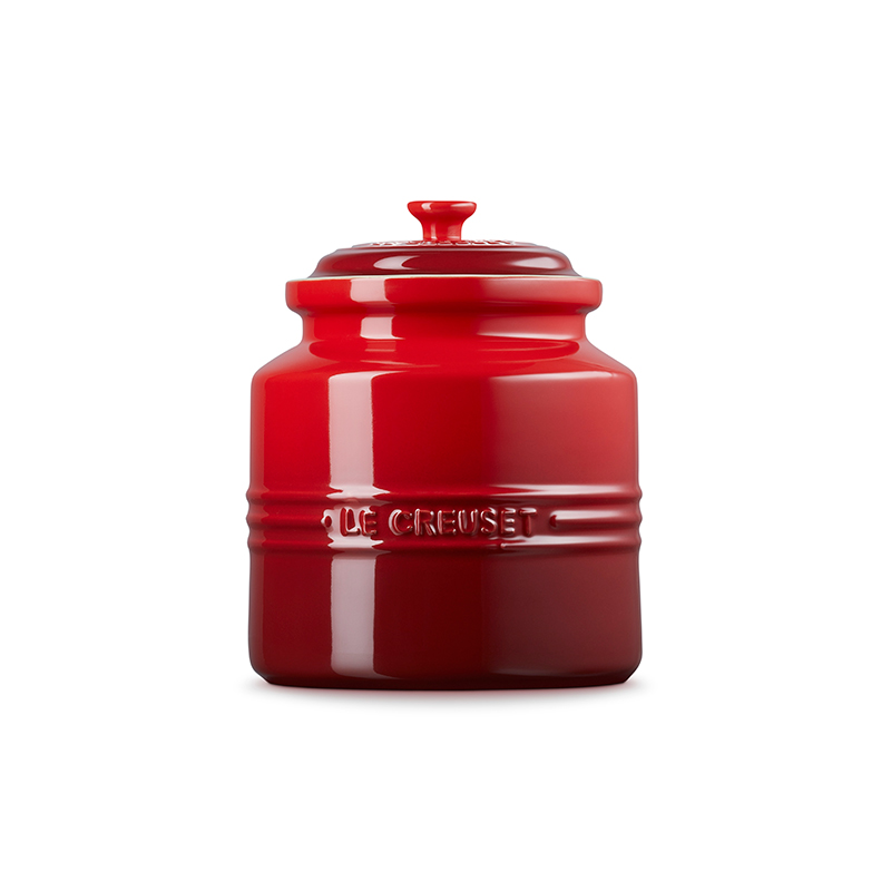 Stoneware Biscuit Jar, 2.4L, Cerise-2