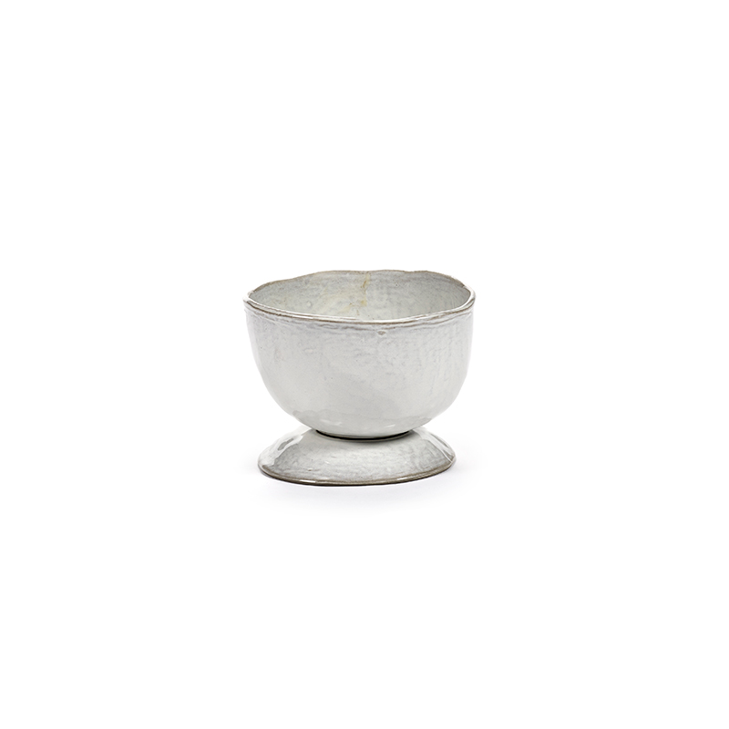 La Mère High Bowl, D13cm, Off White-0