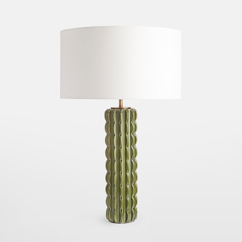 Finn Table Lamp, H62cm, Green-1