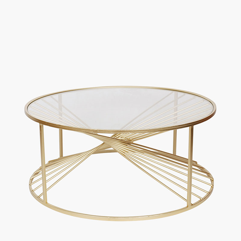 Liberty Coffee Table, Gold-0