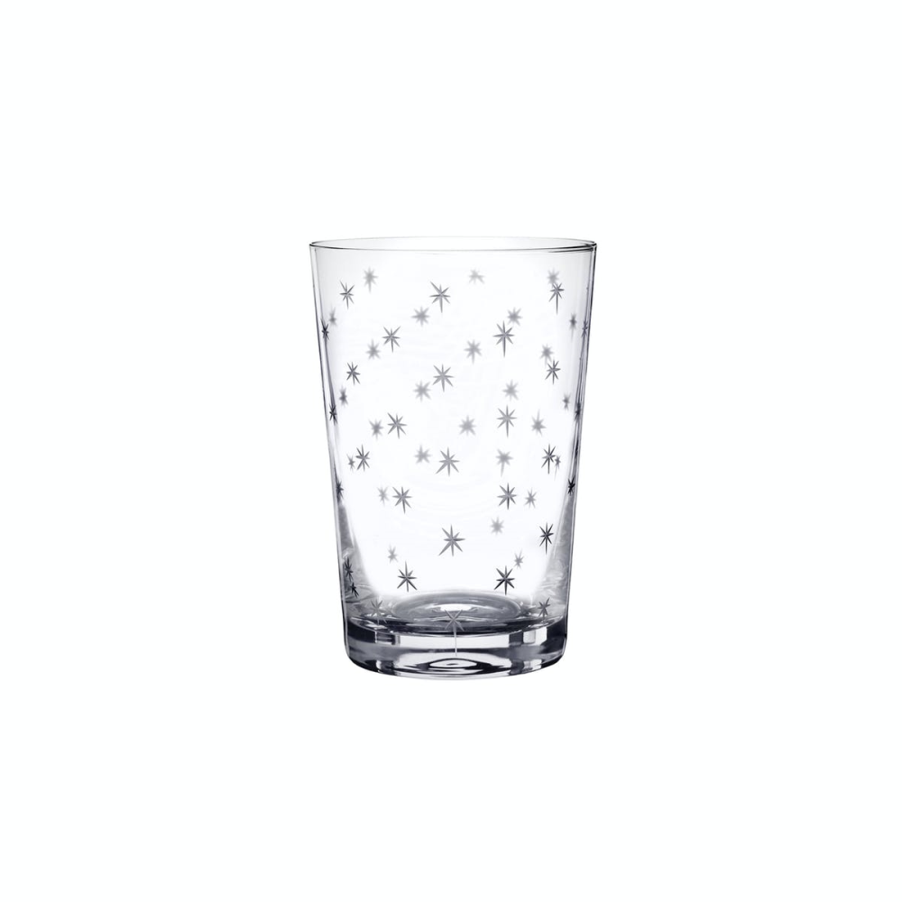 Stars Set of 6 tumblers, 210ml, Crystal-0