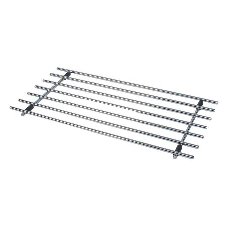 Trivet, Rectangular, Chrome, 50 x 24cm-0