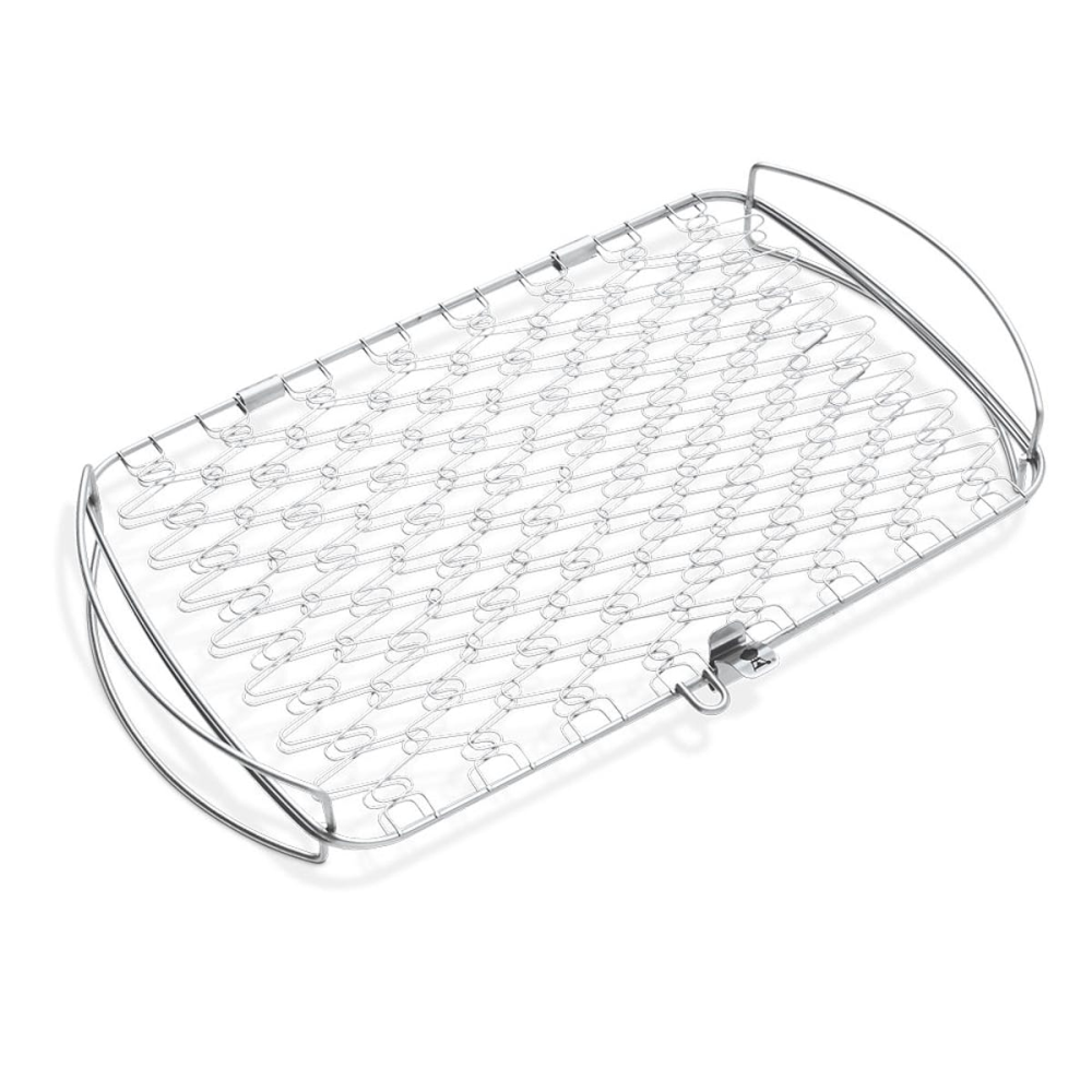 Fish basket, large, Silver-0