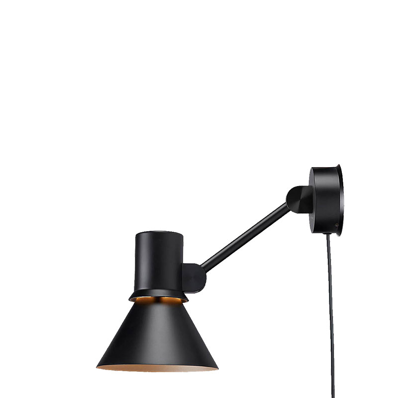 Type 80™ W2 Wall Light, H80cm, Matte Black-1