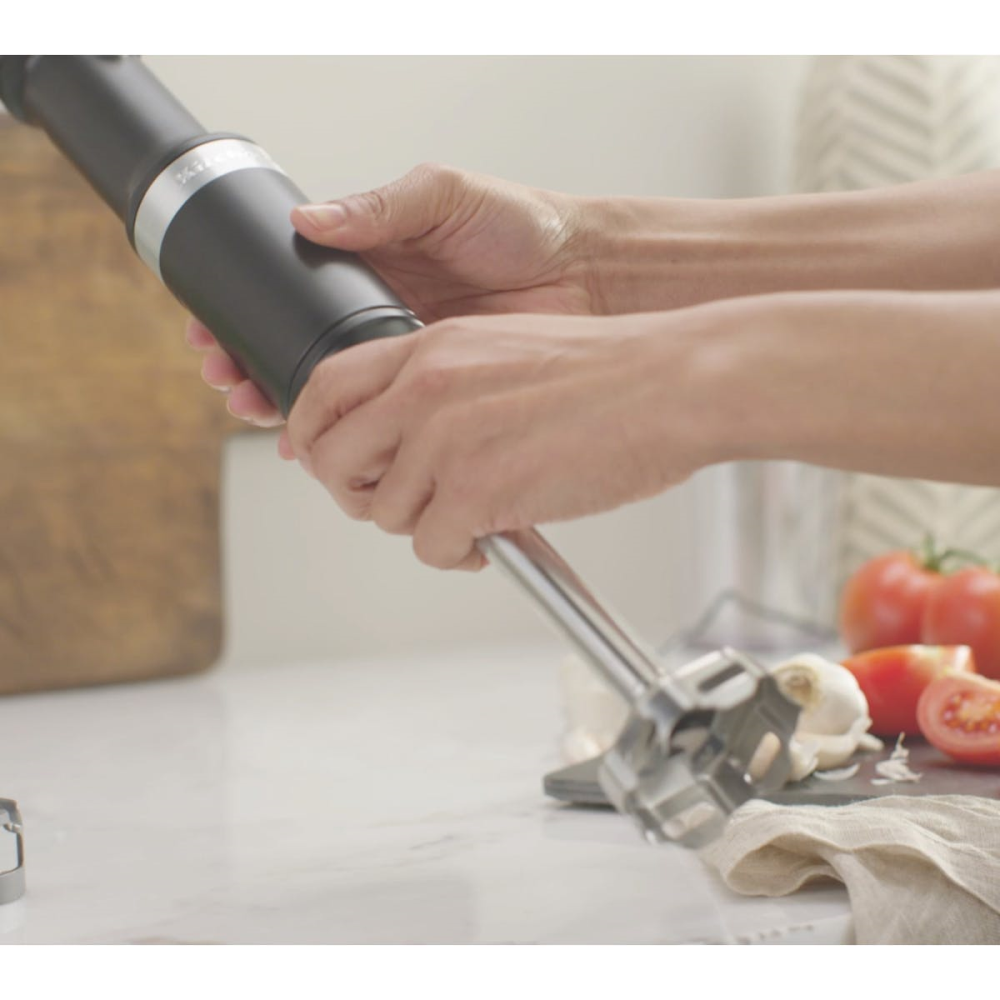 Cordless Hand Blender, Charcoal Grey-5