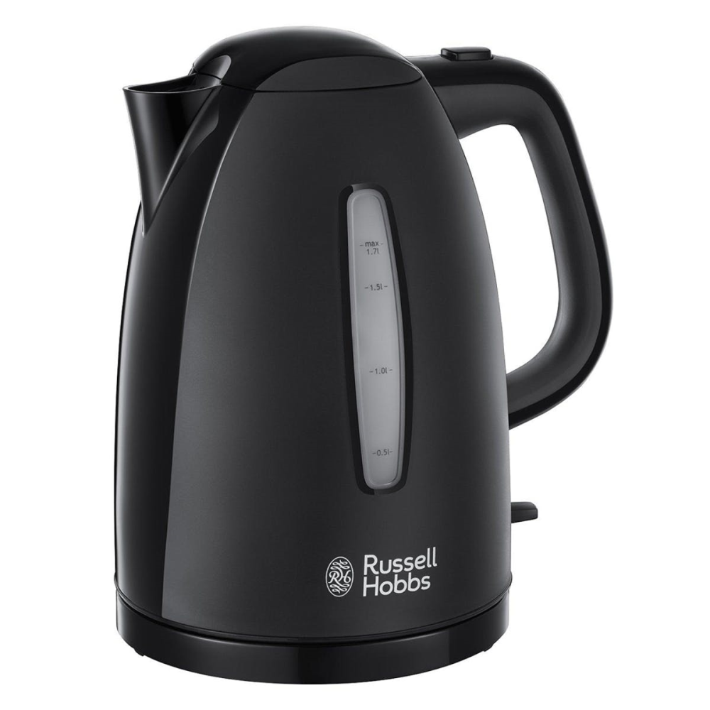 Textures Kettle, 23 x 21.6 x 18.2cm, Black-0