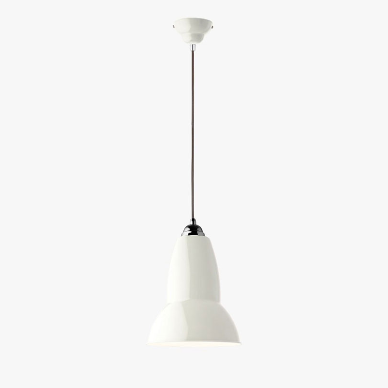 Original 1227 Midi Pendant, Linen White-0