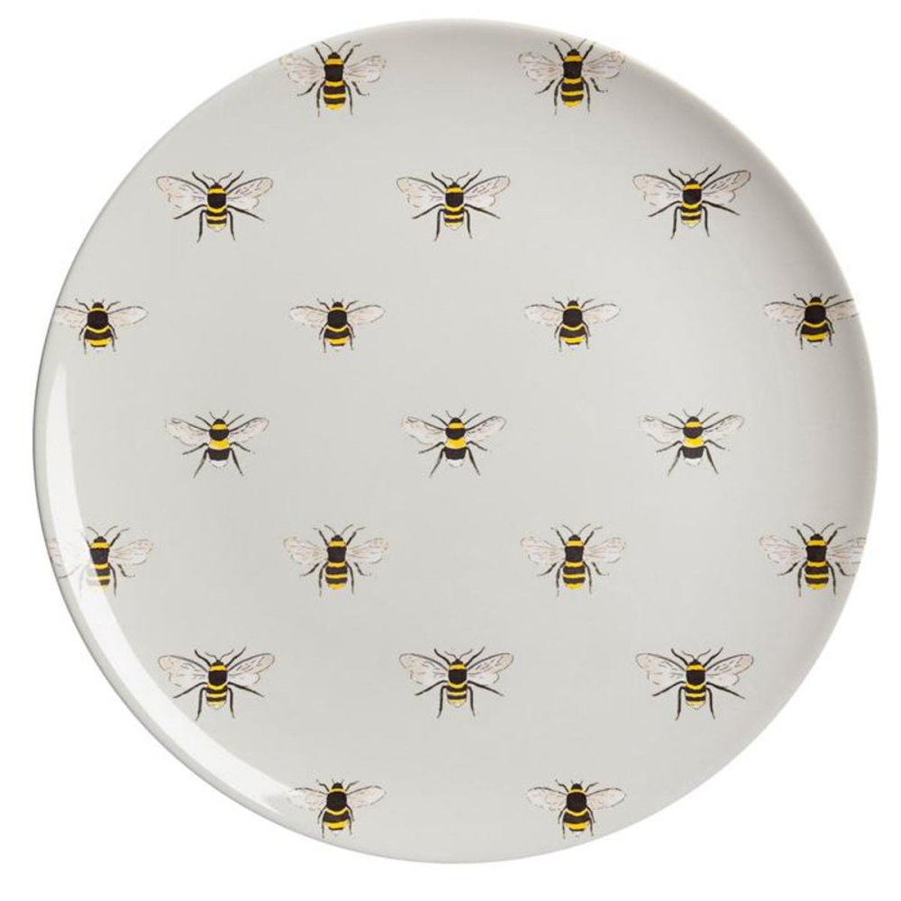 Bees Melamine Dinner Plate-1