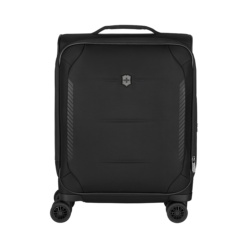 Crosslight Global Softside Carry-On, 55cm, Black-0