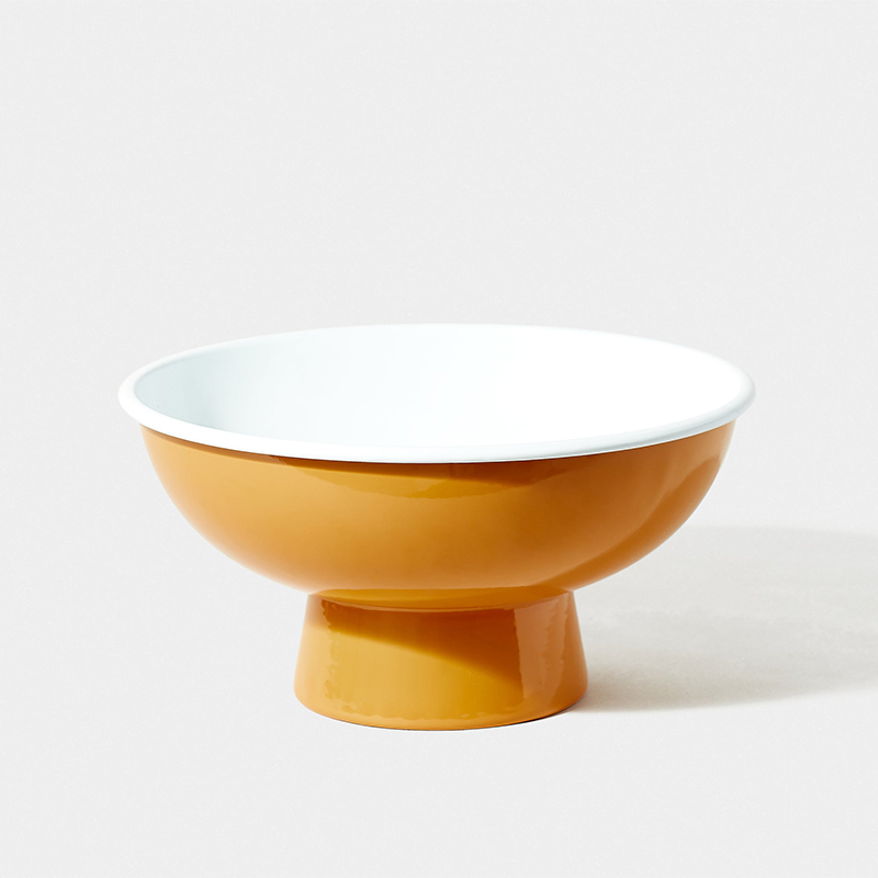 Fruit Bowl, Mustard Yellow-1