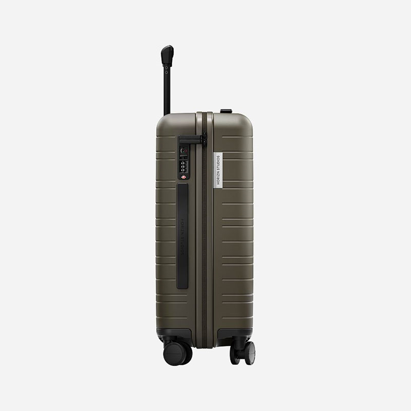 H5 Essential Cabin Suitcase, H55 x W23 x L40cm, Dark Olive-2