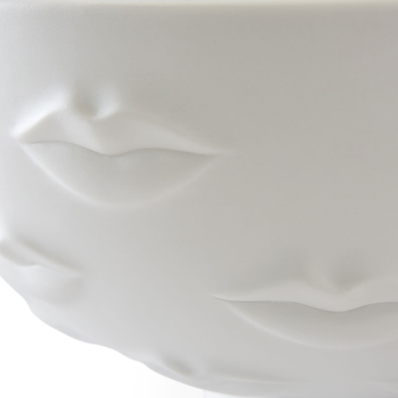 Gala Lips Bowl, D28cm, White-2