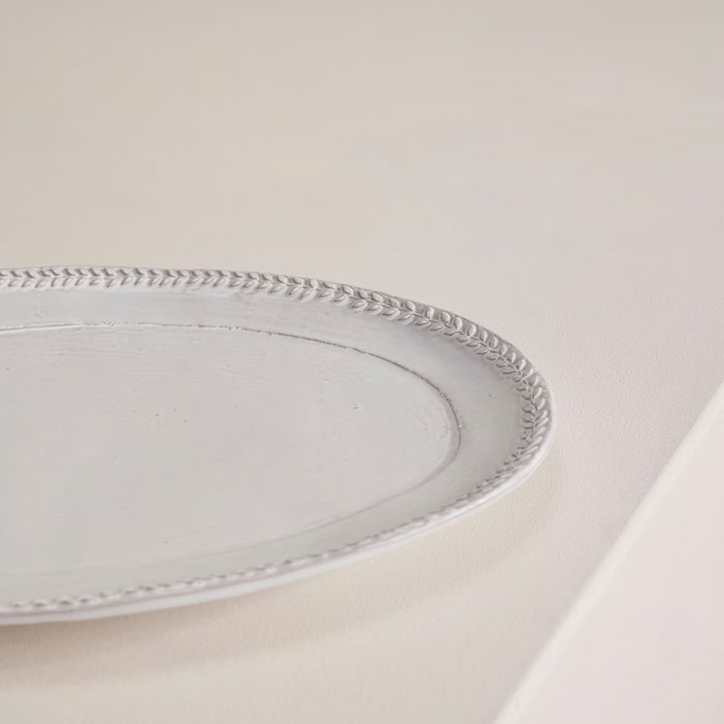 Hillcrest Platter, White-2