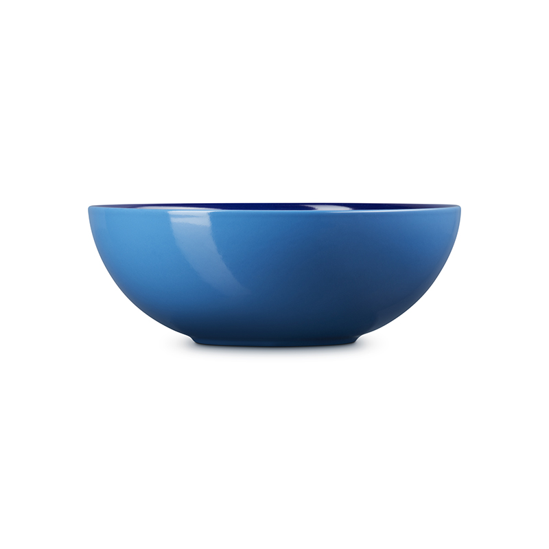 Stoneware Medium Serving Bowl, Azure-3