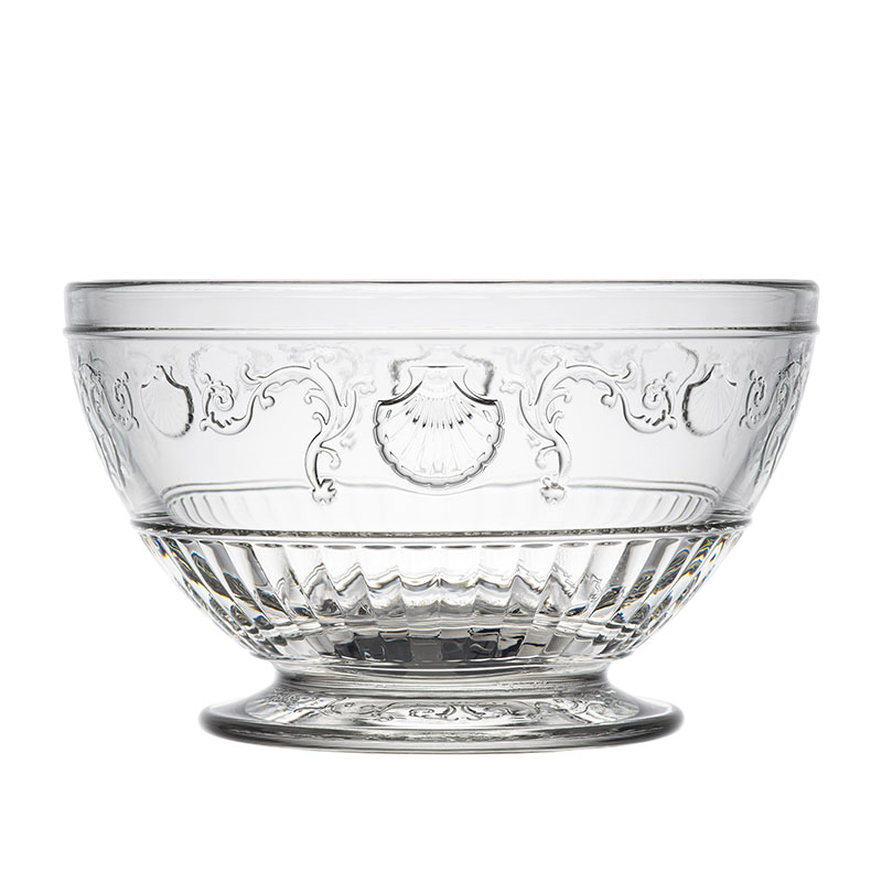 Versailles Set of 6 Bowls, D14cm, Clear-0