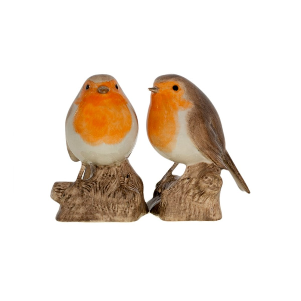 Robin Salt and pepper set, H9cm-0