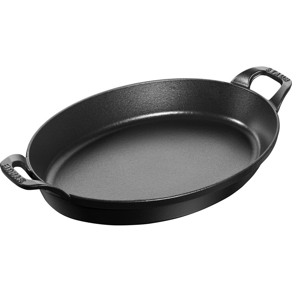 Oven dish, 37cm, Black-0