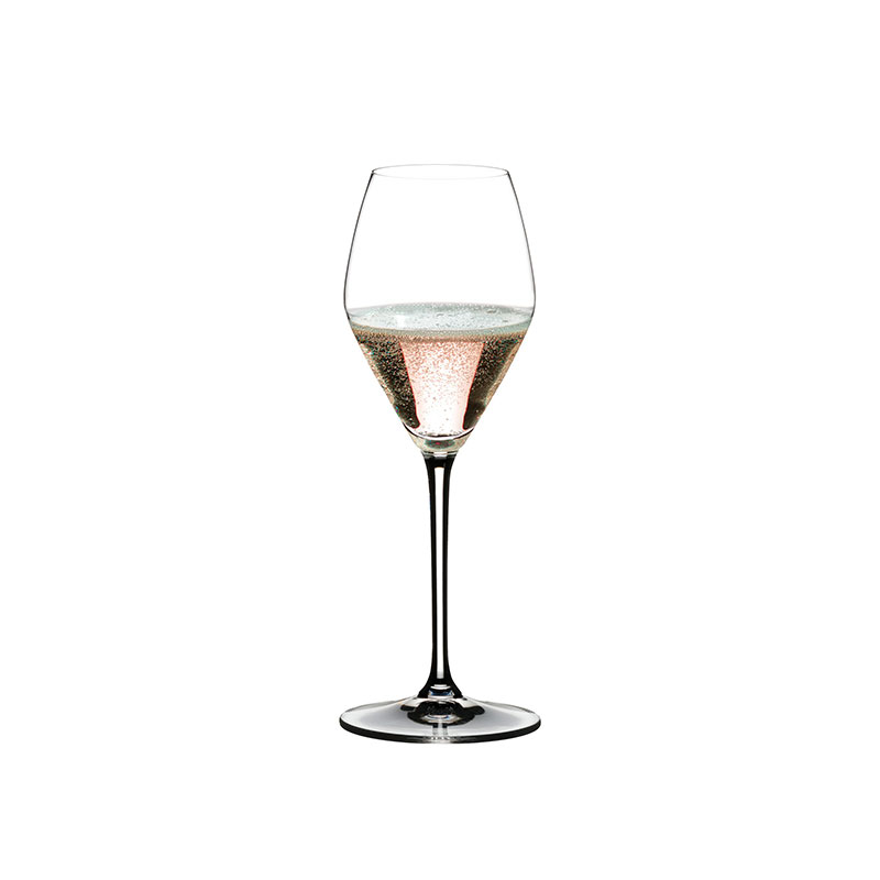 Mixing Set of 4 Rose Glasses, 322ml, Clear-2