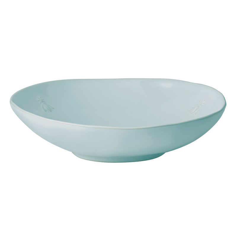 Bee Set of 4 Bowls, D23.5cm, Blue-0