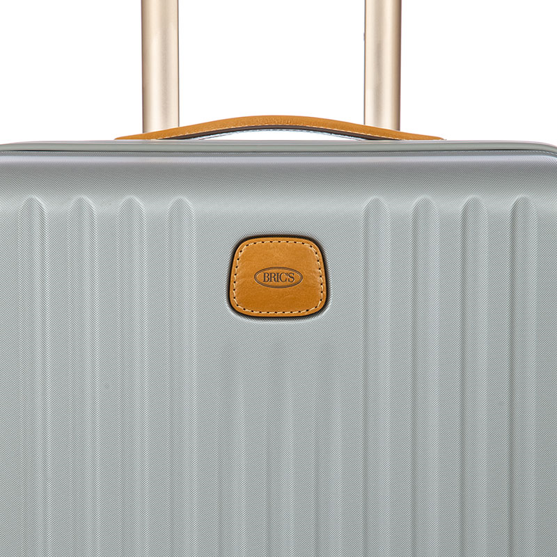 Capri Carry-on Suitcase, H55 x L38 x W23cm, Silver-9