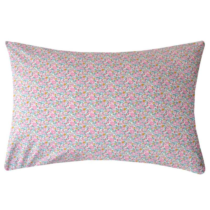 Betsy Ann Pair of Pillowcases, Single, Pink-0