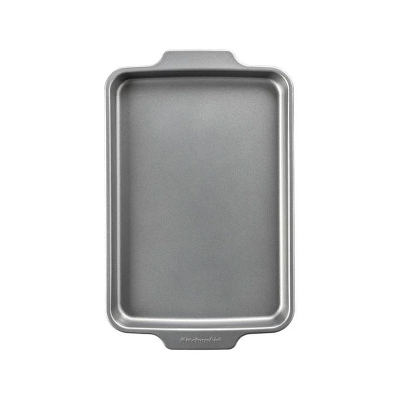 Metal Bakeware Cookie/Baking Sheet, 33 x 22.5cm, Grey-3