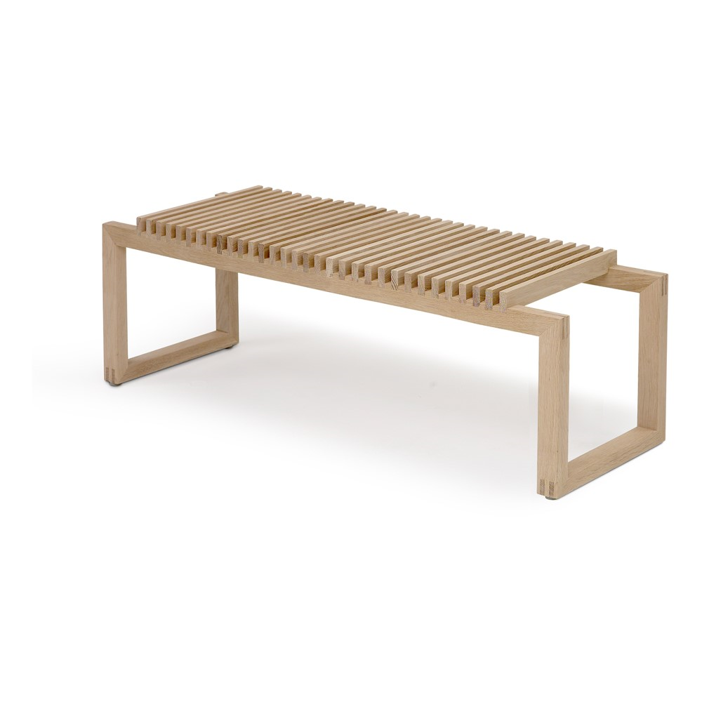 Cutter Bench, W121 x D40 x H43.5cm, Oak-1