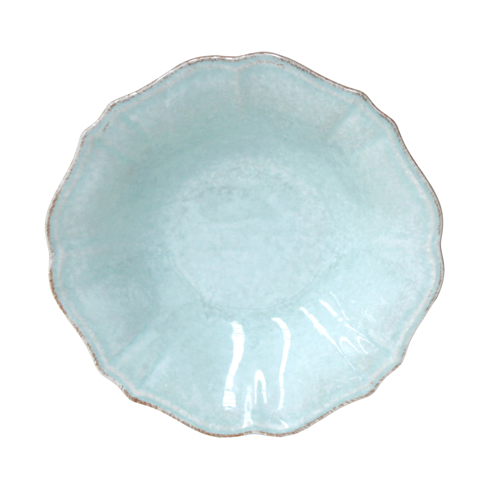 Impressions Set of 6 soup plates, 24cm, Turquoise-0