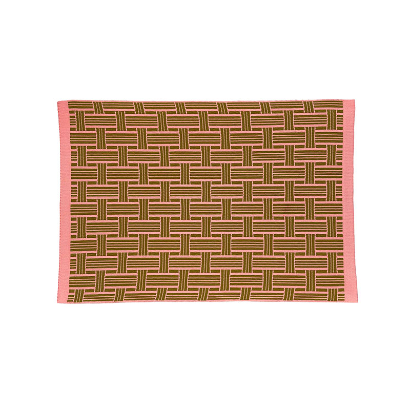 Basket Placemat, 33 x 48cm, Matcha Candy-1