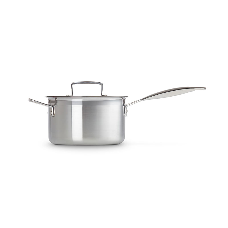 Classic 3-ply Saucepan, 18cm, Stainless Steel-2