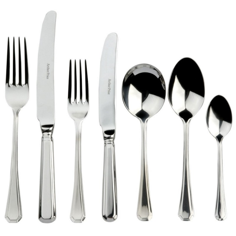 Grecian 7 piece place setting, Sovereign Silver Plate-0