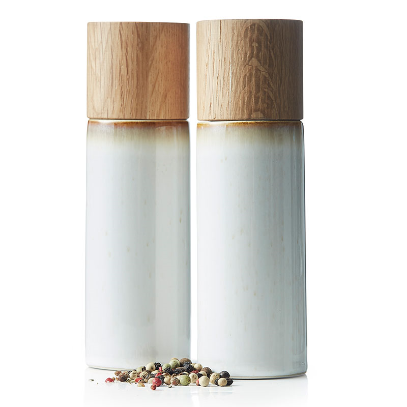 Gastro Salt and Pepper Mill, H17cm, Cream-0