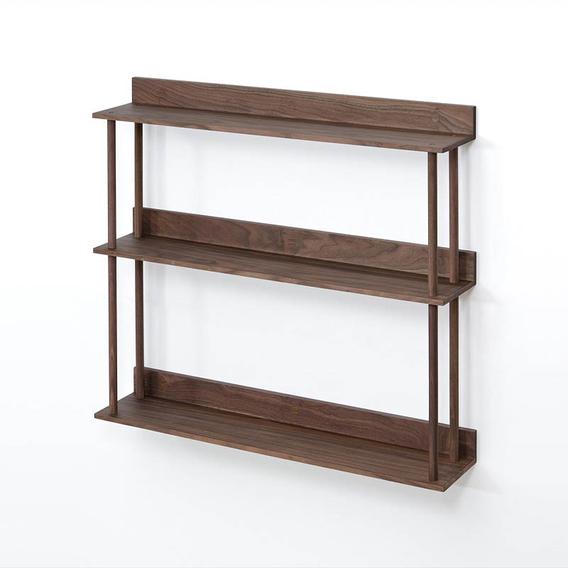 Platform 3 Shelf, H64 x W100cm, Walnut-4