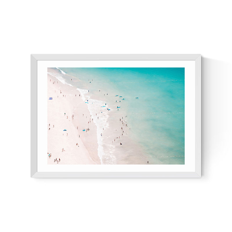 Ingrid Beddoes Beach Summer Lover II Framed Print, 63 x 45cm, Blue-0